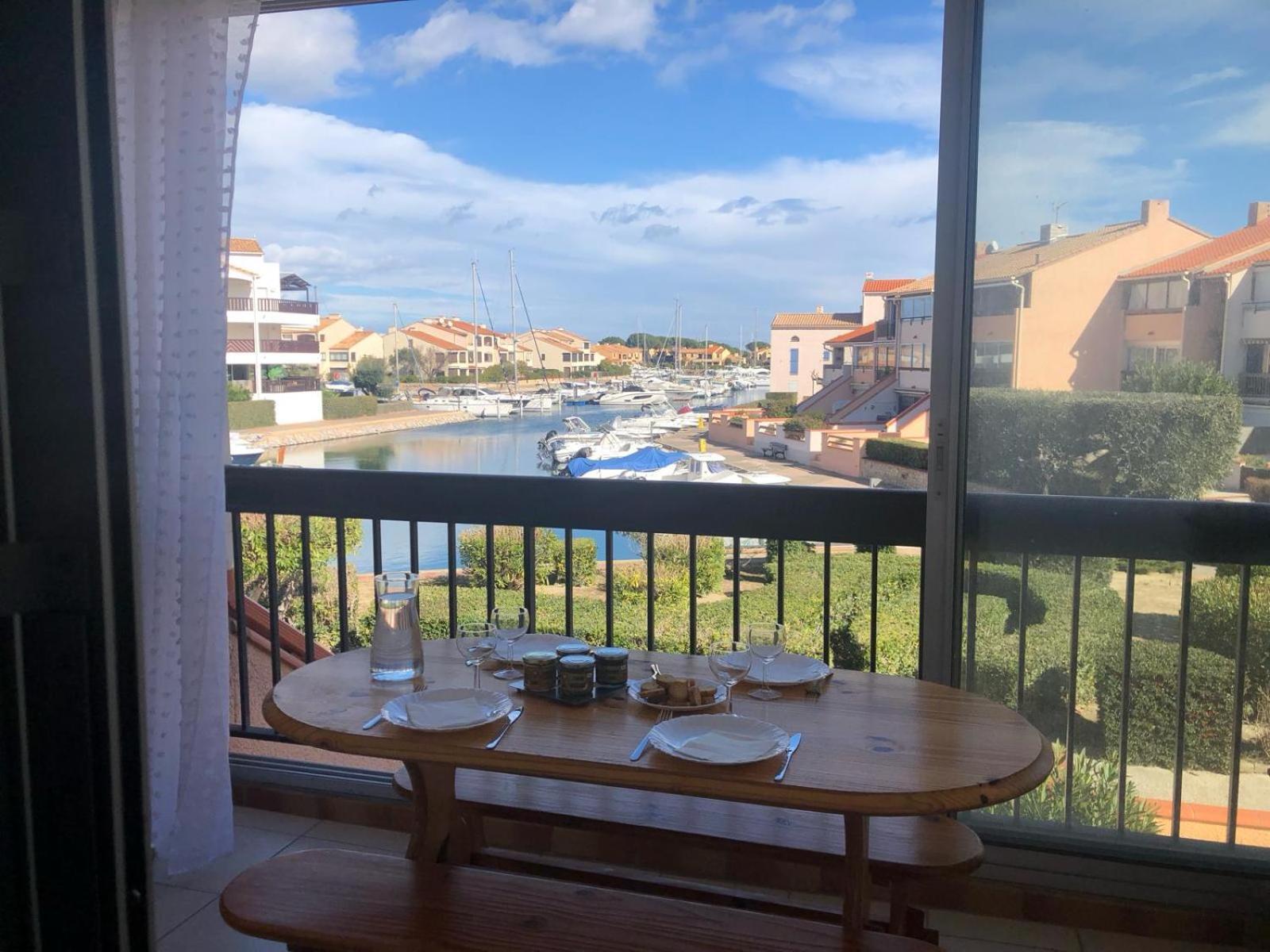 Hispaniola, Avec Vue Sur La Marina Et Parking Prive Saint-Cyprien  Ngoại thất bức ảnh